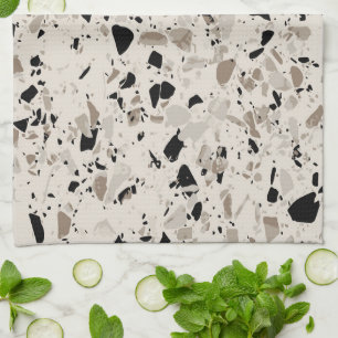 Terrazzo Pattern Tea Towel