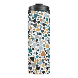 Terrazzo Pattern Thermal Tumbler