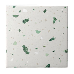 Terrazzo pattern tile