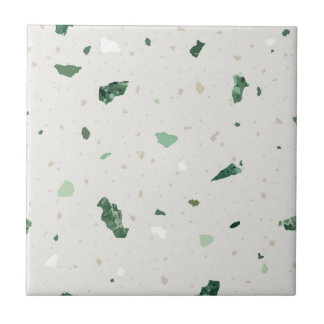 Terrazzo pattern tile