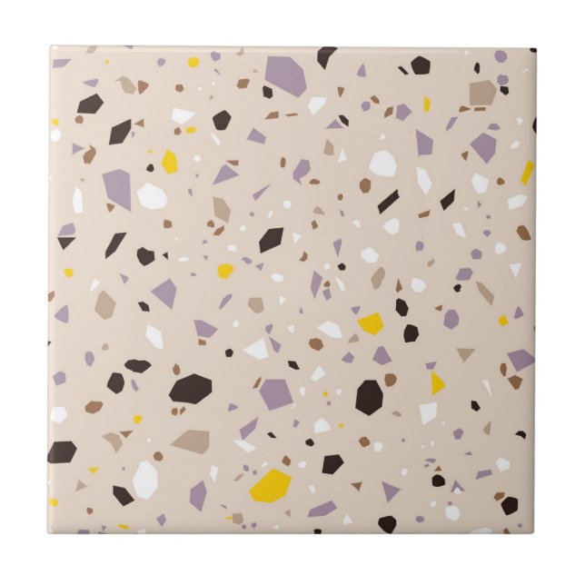 Terrazzo pattern tile (Front)