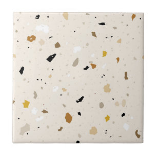Terrazzo pattern tile