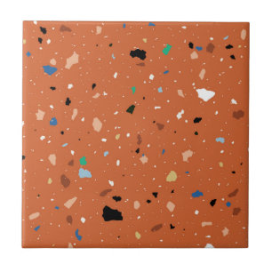 Terrazzo pattern tile