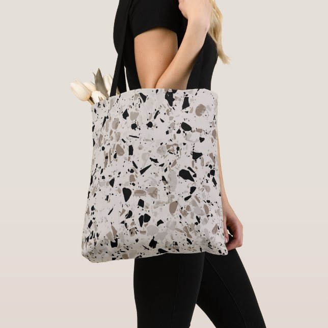 Terrazzo Pattern  Tote Bag (Close Up)