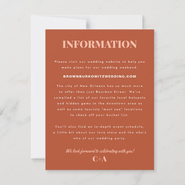 Terrazzo Slab Extra Information Enclosure Card (Front)