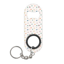 Terrazzo Style Stainless Steel Bottle Opener 