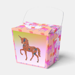 Terrazzo Unicorn Favour Box