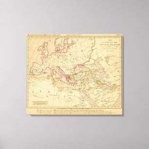 Terre aux trois fils de Noe Canvas Print