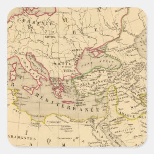 Terre aux trois fils de Noe Square Sticker