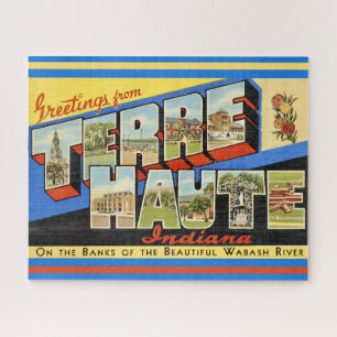 Terre Haute Indiana 16x20 Jigsaw Puzzle