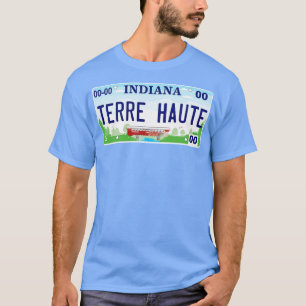 Terre Haute License Plate T-Shirt