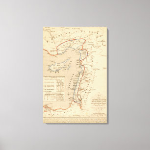 Terre Sainte depuis la deuxieme croisade Canvas Print