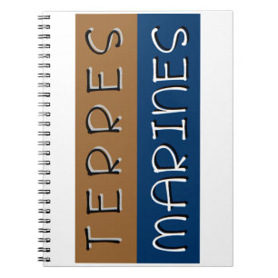 Terres marines notebook