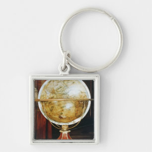 Terrestrial globe, 1688 key ring