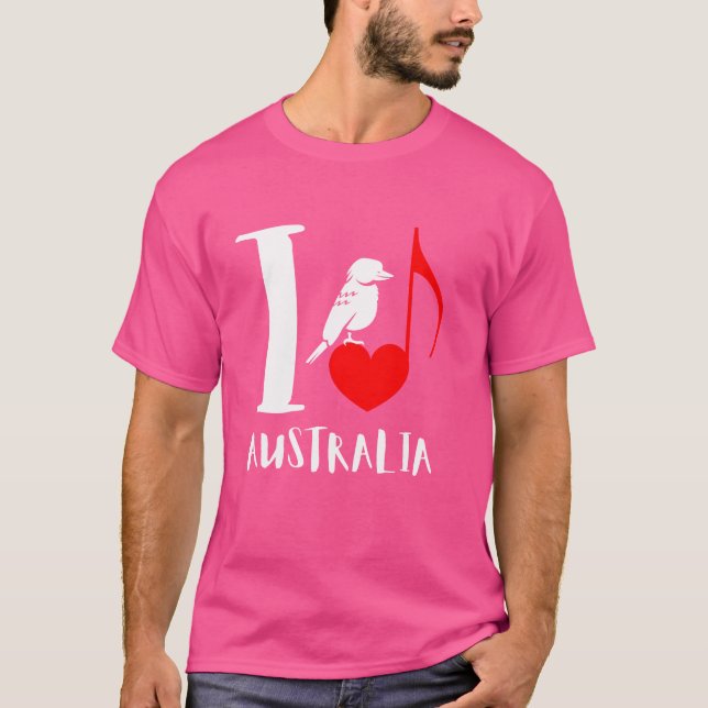 Terrestrialree Kingfisher Australian Bird boy frie T-Shirt (Front)