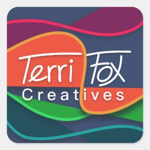 Terri Fox Creatives Square Sticker