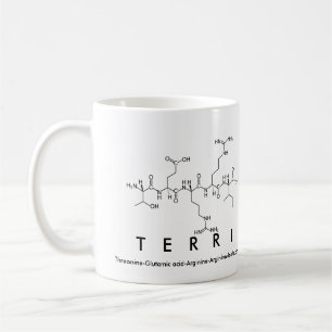 Terri peptide name mug