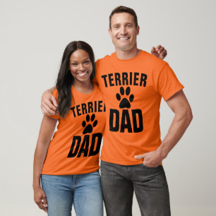 TERRIER DOG DAD t-shirts