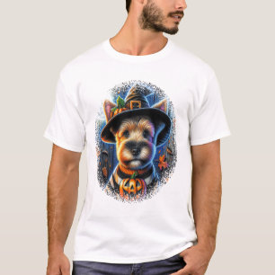 Terrier Dog Halloween T-Shirt