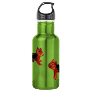 Terrier Fun Dog Art 532 Ml Water Bottle