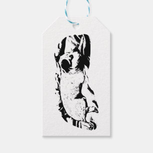 Terrier Gift Tag, Merry Finish Tags
