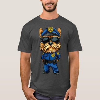 Terrier policeman T-Shirt