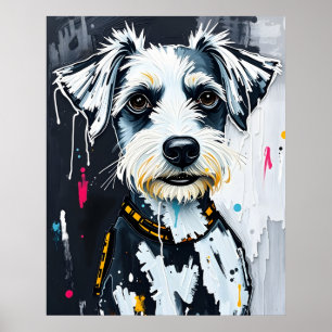 Terrier Pup Poster
