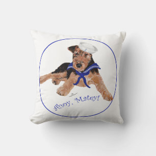 Terrier Sailor Boy Cushion