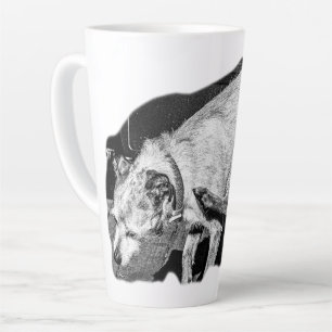 Terrier Scratch Moment Latte Mug