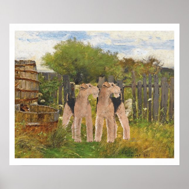 Terriers on the Farm Poster (Front)