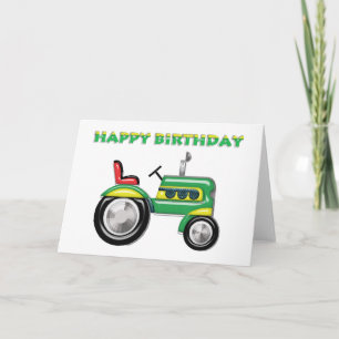 Terriffic Tractor Birthday Card