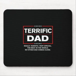 Terrific Dad - Funny Donald Trump Fathers Day Mouse Mat
