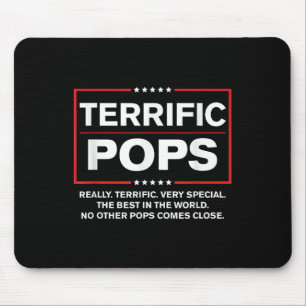 Terrific Pops - Funny Donald Trump 2020 Supporter Mouse Mat
