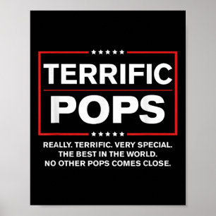Terrific Pops - Funny Donald Trump 2020 Supporter Poster