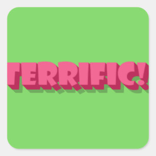 Terrific! Sticker