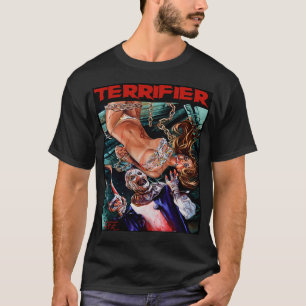 Terrifier Art The Clown Horror Movie Art T-Shirt