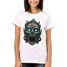 Terrifying Ancient Mask with Spooky Expressions - 