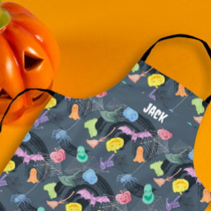 terrifying and enchanting Halloween, customisable Apron
