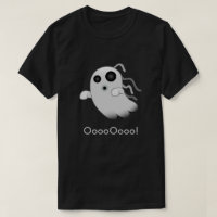 Terrifying Ghost Emoji T-Shirt