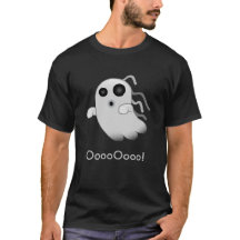 Terrifying Ghost Emoji T-Shirt