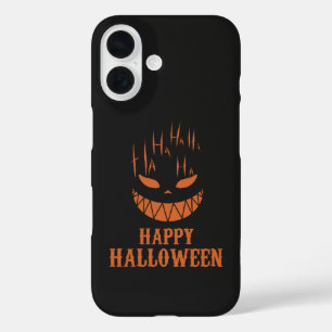 Terrifying Halloween Face Scream Horror Dark Spook iPhone 16 Case