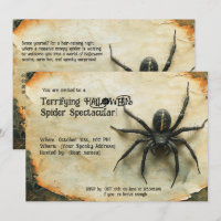 Terrifying HALLOWEEN Spider Spectacular!
