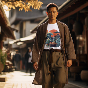 Terrifying Noodle Kanigawa Wave - Japanese Art Des T-Shirt