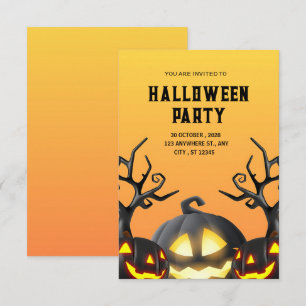 Terrifyingly Hilarious: A Halloween Haunt Invitation