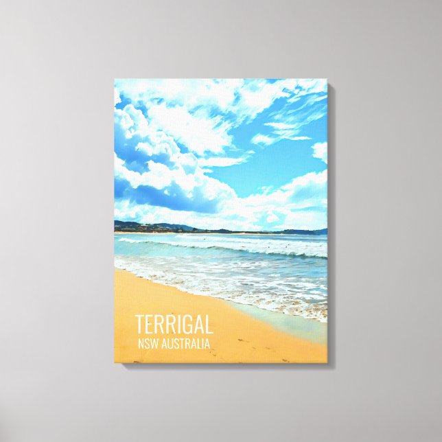 Terrigal Central Coast NSW Australia Canvas Print (Front)