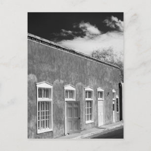 Territorial style architecture, Santa Fe, New Postcard