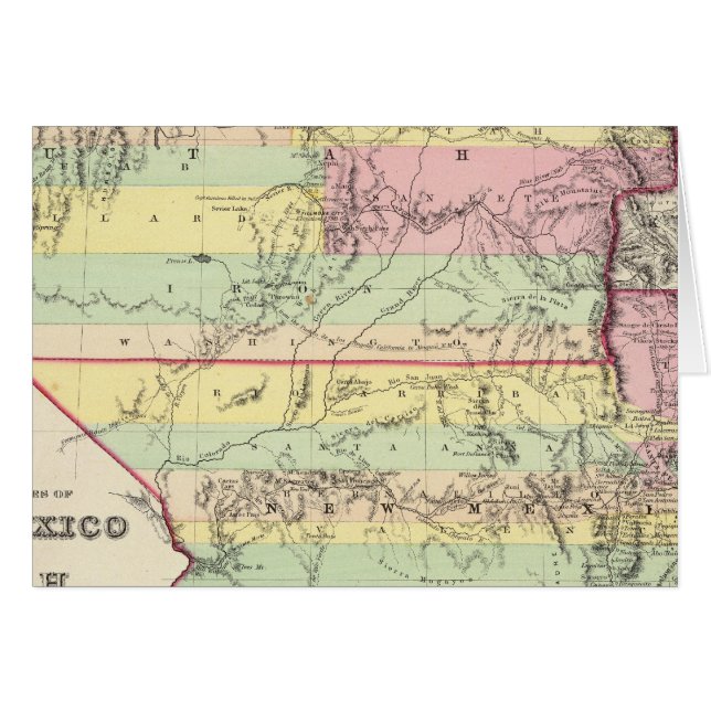 Territories Of New Mexico and Utah (Front Horizontal)
