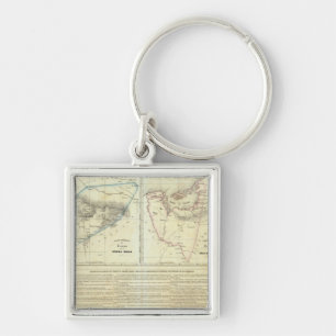 Territorios de Sierragorda e Isla del Carmen Key Ring
