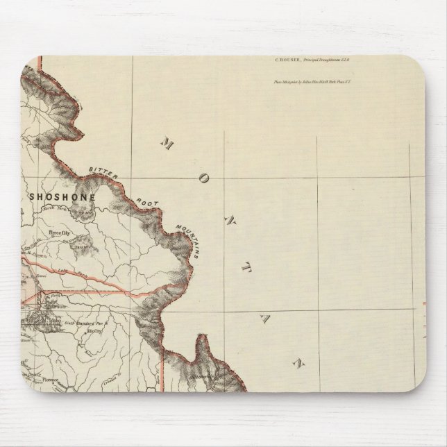 Territory Of Idaho Mouse Mat (Front)