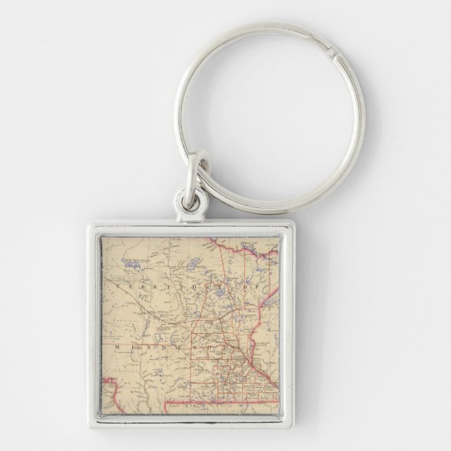 Territory of Minnesota Key Ring (Front)